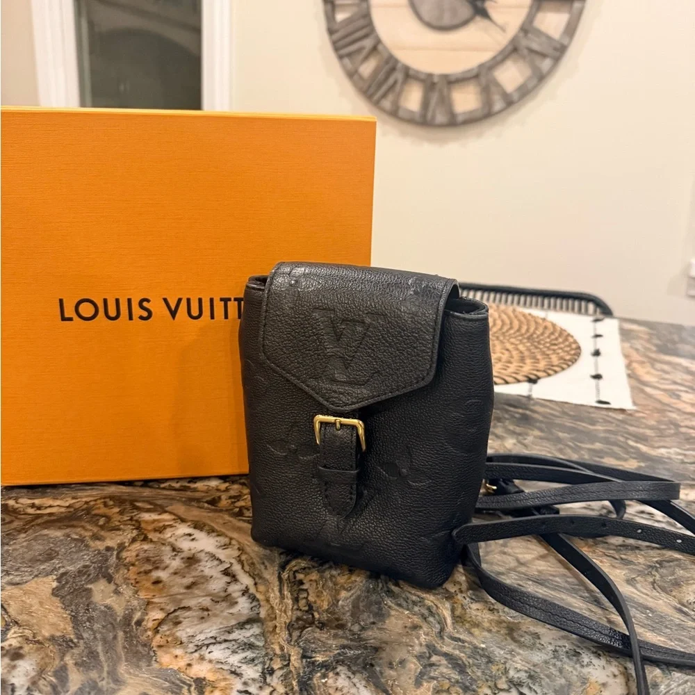 Louis Vuitton Black Leather Mini Bag - Picture 5 of 9